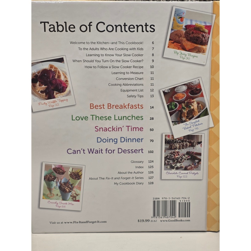 Fix-It and Forget-It Kids Cookbook Phyllis Pellman Good Slow Cooker Recipes 50 - Picture 2 of 5